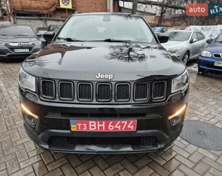 Черный Джип Компас, объемом двигателя 2.4 л и пробегом 164 тыс. км за 13700 $, фото 1 на Automoto.ua