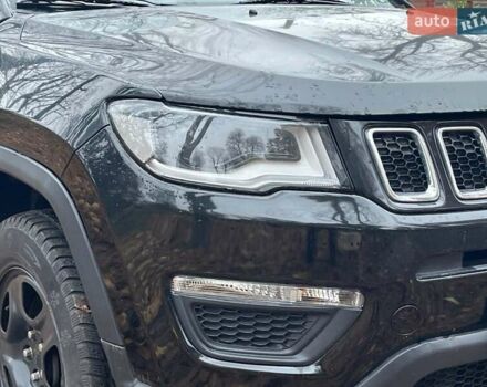 Черный Джип Компас, объемом двигателя 2.4 л и пробегом 93 тыс. км за 13990 $, фото 4 на Automoto.ua