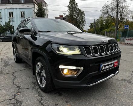 Чорний Джип Compass, об'ємом двигуна 2.4 л та пробігом 74 тис. км за 17490 $, фото 2 на Automoto.ua