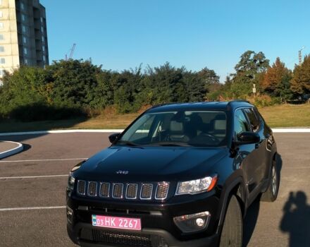 Черный Джип Компас, объемом двигателя 2.4 л и пробегом 119 тыс. км за 13800 $, фото 1 на Automoto.ua
