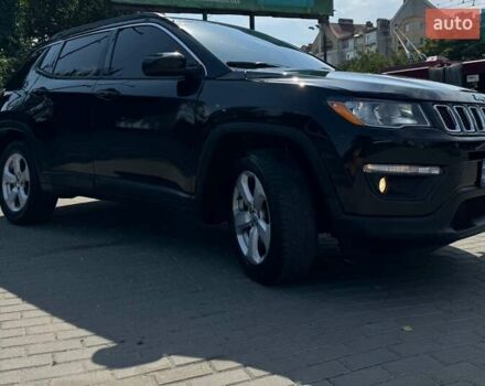 Черный Джип Компас, объемом двигателя 2.36 л и пробегом 173 тыс. км за 14100 $, фото 3 на Automoto.ua