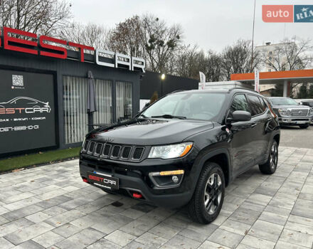 Черный Джип Компас, объемом двигателя 2.36 л и пробегом 165 тыс. км за 19000 $, фото 1 на Automoto.ua