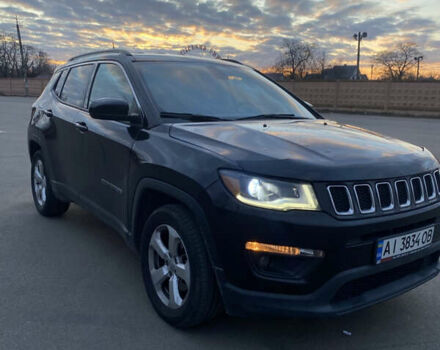 Черный Джип Компас, объемом двигателя 2.4 л и пробегом 100 тыс. км за 14300 $, фото 2 на Automoto.ua