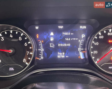Чорний Джип Compass, об'ємом двигуна 2.4 л та пробігом 92 тис. км за 16900 $, фото 19 на Automoto.ua