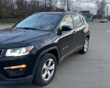Черный Джип Компас, объемом двигателя 2.4 л и пробегом 100 тыс. км за 14300 $, фото 1 на Automoto.ua