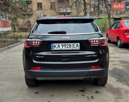 Черный Джип Компас, объемом двигателя 2.36 л и пробегом 117 тыс. км за 15800 $, фото 6 на Automoto.ua