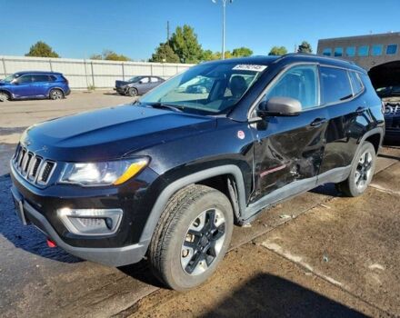 Черный Джип Компас, объемом двигателя 2.4 л и пробегом 122 тыс. км за 3000 $, фото 1 на Automoto.ua