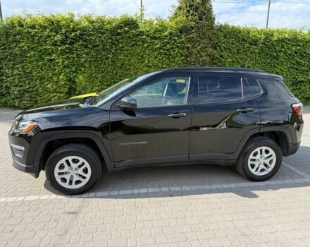 Черный Джип Компас, объемом двигателя 2.4 л и пробегом 146 тыс. км за 13500 $, фото 1 на Automoto.ua