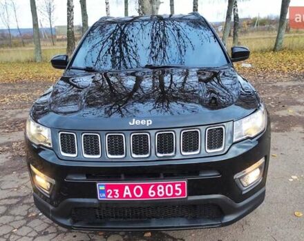 Черный Джип Компас, объемом двигателя 2.4 л и пробегом 151 тыс. км за 13999 $, фото 14 на Automoto.ua