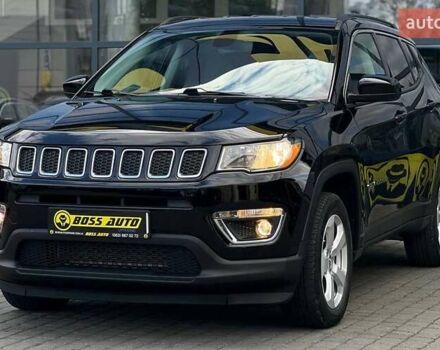 Черный Джип Компас, объемом двигателя 2.36 л и пробегом 138 тыс. км за 15700 $, фото 2 на Automoto.ua