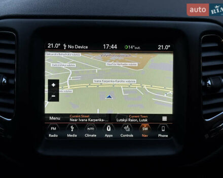 Джип Compass 2019 у Луцьку на Automoto.ua Чорний Джип Compass, об'ємом двигуна 2 л та пробігом 231 тис. км за 18999 $, фото 13 на Automoto.ua