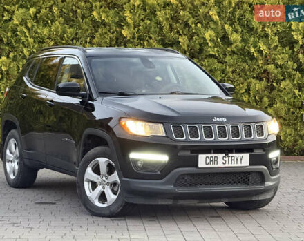 Черный Джип Компас, объемом двигателя 2.4 л и пробегом 174 тыс. км за 15700 $, фото 1 на Automoto.ua