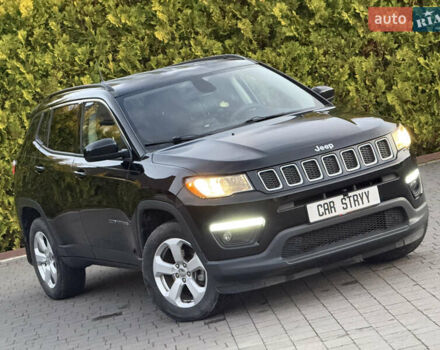 Черный Джип Компас, объемом двигателя 2.4 л и пробегом 174 тыс. км за 15700 $, фото 8 на Automoto.ua