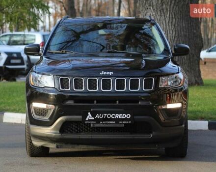 Черный Джип Компас, объемом двигателя 2.4 л и пробегом 52 тыс. км за 16500 $, фото 1 на Automoto.ua