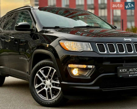 Черный Джип Компас, объемом двигателя 2.36 л и пробегом 55 тыс. км за 16900 $, фото 2 на Automoto.ua