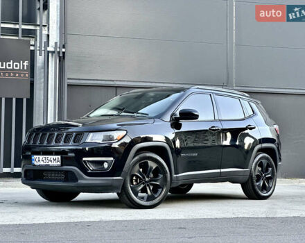 Черный Джип Компас, объемом двигателя 2.4 л и пробегом 159 тыс. км за 14200 $, фото 6 на Automoto.ua
