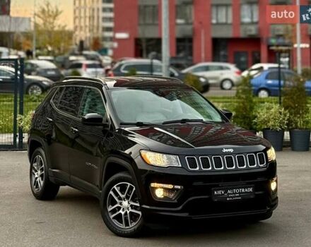 Черный Джип Компас, объемом двигателя 2.36 л и пробегом 55 тыс. км за 16900 $, фото 1 на Automoto.ua