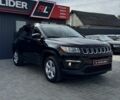 Черный Джип Компас, объемом двигателя 2.4 л и пробегом 78 тыс. км за 17400 $, фото 1 на Automoto.ua