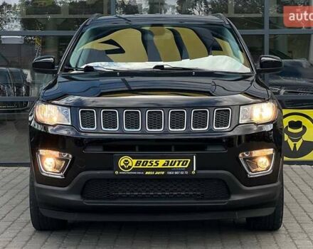 Черный Джип Компас, объемом двигателя 2.36 л и пробегом 138 тыс. км за 15700 $, фото 1 на Automoto.ua