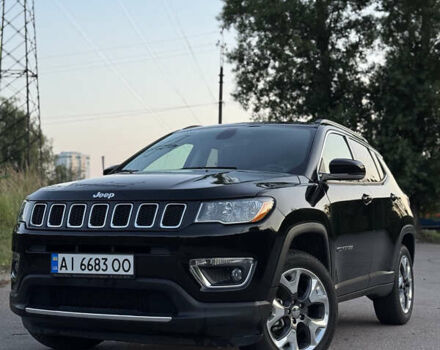 Черный Джип Компас, объемом двигателя 2.36 л и пробегом 33 тыс. км за 15800 $, фото 1 на Automoto.ua