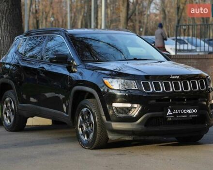 Черный Джип Компас, объемом двигателя 2.4 л и пробегом 52 тыс. км за 16500 $, фото 2 на Automoto.ua