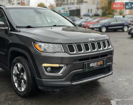 Черный Джип Компас, объемом двигателя 2.36 л и пробегом 154 тыс. км за 18999 $, фото 9 на Automoto.ua