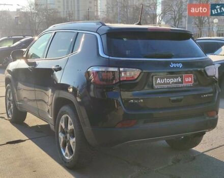 Черный Джип Компас, объемом двигателя 2.4 л и пробегом 52 тыс. км за 17240 $, фото 4 на Automoto.ua