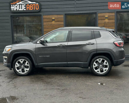 Черный Джип Компас, объемом двигателя 2.36 л и пробегом 154 тыс. км за 18999 $, фото 10 на Automoto.ua