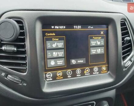 Черный Джип Компас, объемом двигателя 2.36 л и пробегом 59 тыс. км за 21500 $, фото 2 на Automoto.ua