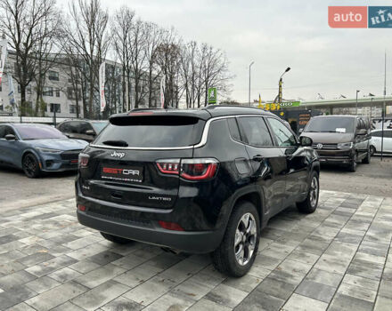 Черный Джип Компас, объемом двигателя 2.36 л и пробегом 54 тыс. км за 19100 $, фото 10 на Automoto.ua