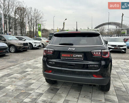 Черный Джип Компас, объемом двигателя 2.36 л и пробегом 54 тыс. км за 19100 $, фото 12 на Automoto.ua