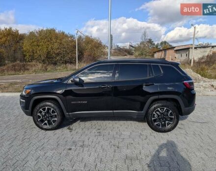 Джип Compass 2020 у Львові на Automoto.ua Чорний Джип Compass, об'ємом двигуна 2.4 л та пробігом 73 тис. км за 18990 $, фото 6 на Automoto.ua
