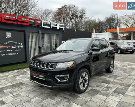 Черный Джип Компас, объемом двигателя 2.36 л и пробегом 54 тыс. км за 19100 $, фото 2 на Automoto.ua