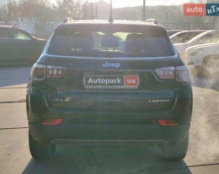 Черный Джип Компас, объемом двигателя 2.4 л и пробегом 52 тыс. км за 17240 $, фото 5 на Automoto.ua