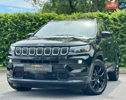 Черный Джип Компас, объемом двигателя 2.36 л и пробегом 37 тыс. км за 24000 $, фото 2 на Automoto.ua