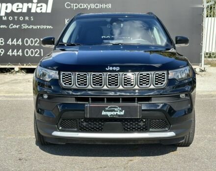 Черный Джип Компас, объемом двигателя 2.4 л и пробегом 59 тыс. км за 18500 $, фото 1 на Automoto.ua