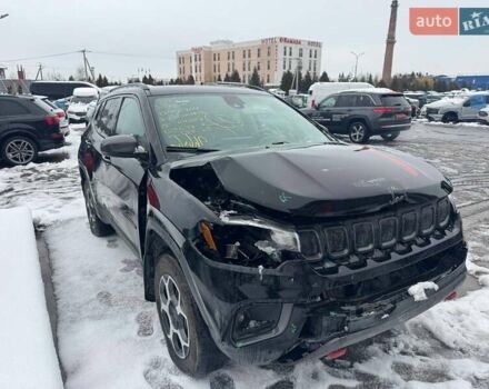 Черный Джип Компас, объемом двигателя 2.36 л и пробегом 128 тыс. км за 14900 $, фото 1 на Automoto.ua