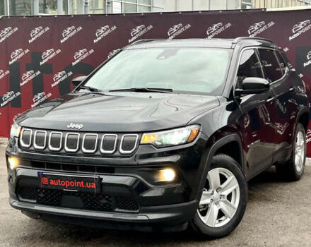 Черный Джип Компас, объемом двигателя 2.36 л и пробегом 39 тыс. км за 18700 $, фото 2 на Automoto.ua