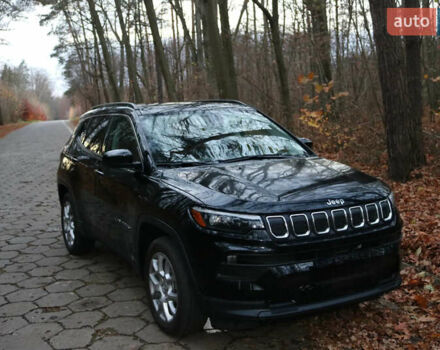 Черный Джип Компас, объемом двигателя 2.36 л и пробегом 88 тыс. км за 21600 $, фото 1 на Automoto.ua