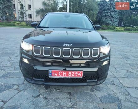 Черный Джип Компас, объемом двигателя 2.36 л и пробегом 92 тыс. км за 16999 $, фото 1 на Automoto.ua