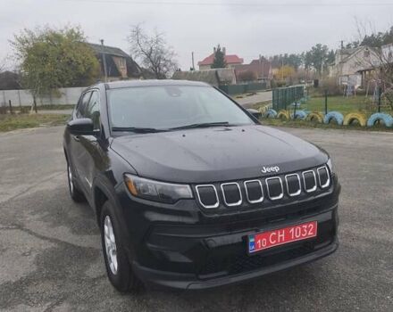 Черный Джип Компас, объемом двигателя 2.36 л и пробегом 2 тыс. км за 20500 $, фото 1 на Automoto.ua
