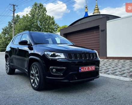 Черный Джип Компас, объемом двигателя 1.33 л и пробегом 58 тыс. км за 25000 $, фото 1 на Automoto.ua