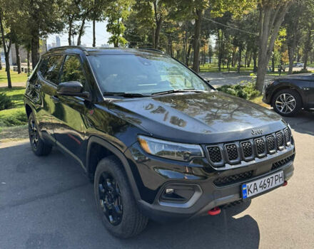 Джип Compass 2023 у Києві на Automoto.ua Чорний Джип Compass, об'ємом двигуна 2 л та пробігом 6 тис. км за 21800 $, фото 4 на Automoto.ua