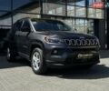 Черный Джип Компас, объемом двигателя 2 л и пробегом 45 тыс. км за 19400 $, фото 1 на Automoto.ua