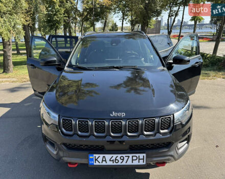 Джип Compass 2023 у Києві на Automoto.ua Чорний Джип Compass, об'ємом двигуна 2 л та пробігом 6 тис. км за 21800 $, фото 8 на Automoto.ua