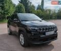 Черный Джип Компас, объемом двигателя 2 л и пробегом 12 тыс. км за 21500 $, фото 1 на Automoto.ua