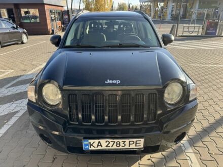 Черный Джип Компас, объемом двигателя 2.4 л и пробегом 218 тыс. км за 4500 $, фото 1 на Automoto.ua