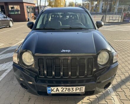 Черный Джип Компас, объемом двигателя 2.4 л и пробегом 218 тыс. км за 4500 $, фото 1 на Automoto.ua