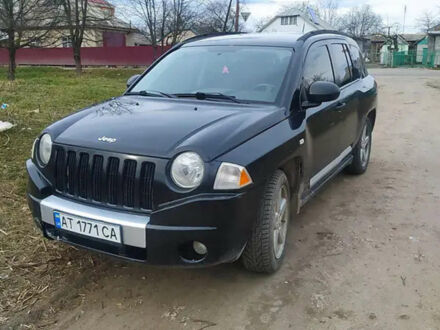 Черный Джип Компас, объемом двигателя 2.36 л и пробегом 210 тыс. км за 6500 $, фото 1 на Automoto.ua
