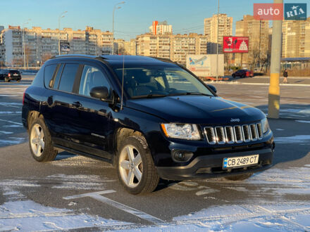 Чорний Джип Compass, об'ємом двигуна 2.4 л та пробігом 208 тис. км за 8800 $, фото 1 на Automoto.ua